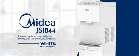 Midea JS1844S WHITE Bezbutlowy Dystrybutor Wody Dystrybutory Wody Do