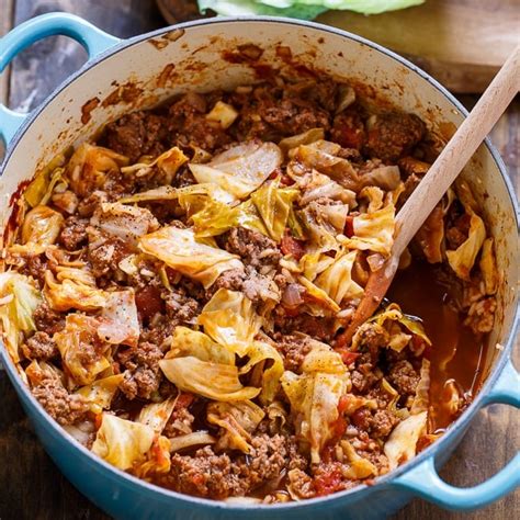 Unstuffed Cabbage Rolls Spicy Southern Kitchen