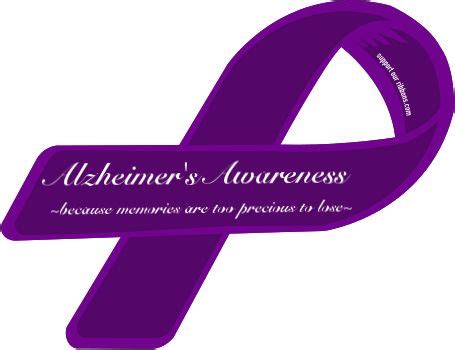 Alzheimer S Purple Custom Ribbon Alzheimers Awareness Awareness