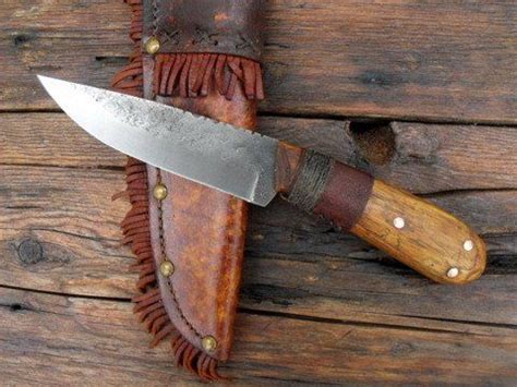 Frontier Style Knife Period Style Trade Knife Hand Forged Knife