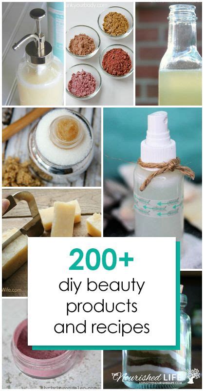 200 Diy Beauty Products The Ultimate List The Nourished Life Diy Beauty Recipes Beauty