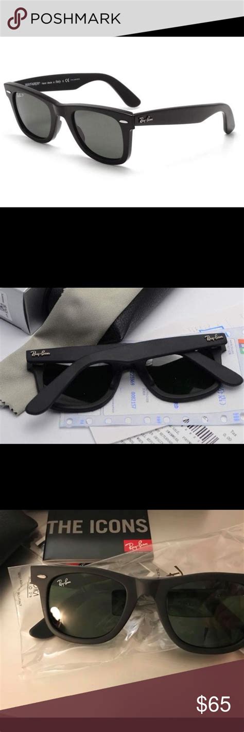 New Ray Ban Rb2140 Wayfarer 901s Black Matt Model Number Rb2140 Color