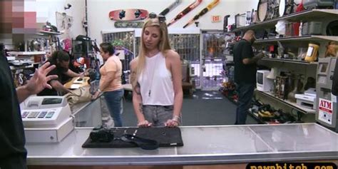 Brunette Sells Her Equipments And Fucked By Nasty Pawn Dude Tnaflix
