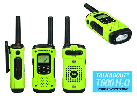 Motorola Talkabout T600 H20 Waterproof Two-way Radio — Canadian ...