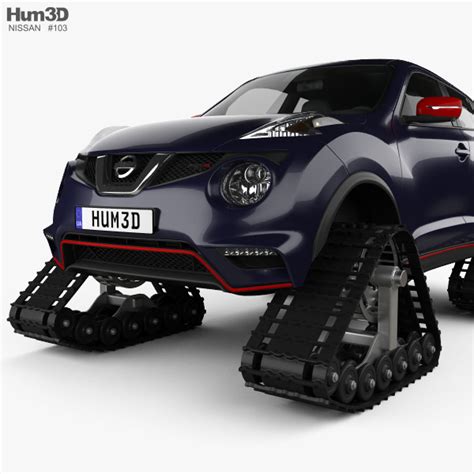 Nissan Juke Nismo RSnow 2015 3D 모델 차량 on 3DModels