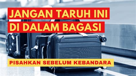 7 BARANG YANG WAJIB DI BAWA KEDALAM KABIN PESAWAT YouTube