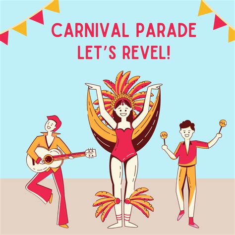 Free Carnival Festival Flyer Vector Template Edit Online And Download