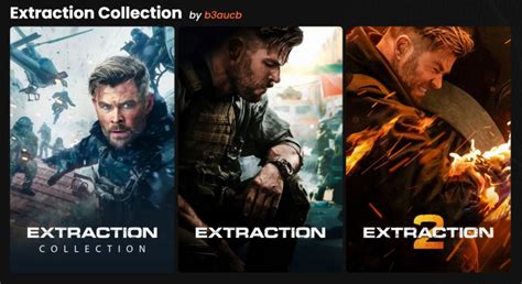 Extraction Blu Ray 2020 Extraction 2 Blu Ray 2023 Lazada