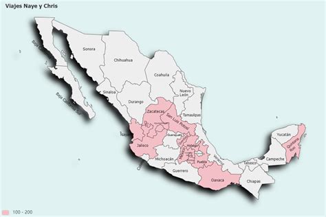 Viajes Naye y Chris México Mapas de Usuario