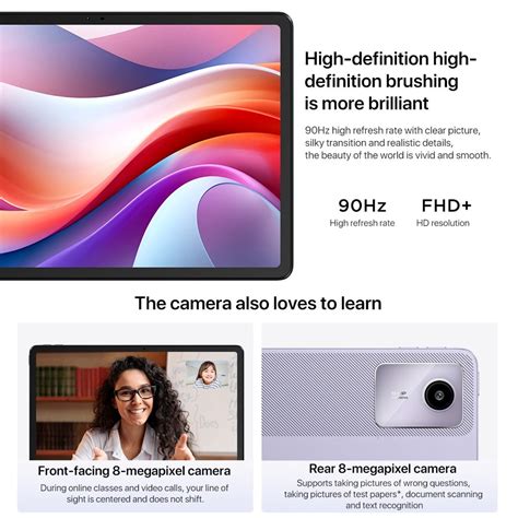 Lenovo Xiaoxin Pad 2024 11 inch WiFi Tablet, 8GB+128GB, Android 13 ...