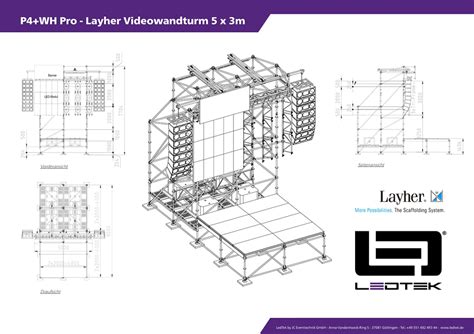Kooperation Layher Und Pro Serie Mehr Als Eine Led Wand