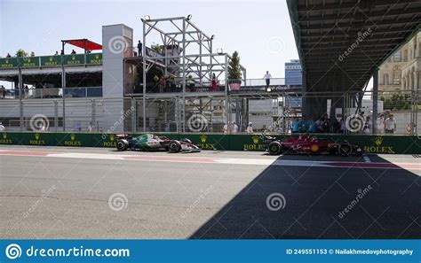 Baku City Circuit Baku Azerbaijan June Race Start At