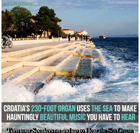 The Sea Organ Croatian Morske Orgulje Is An Architectural Object