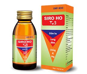 SIRO HO TW3 CÔNG TY CỔ PHẨN DƯỢC PHẨM TRUNG ƯƠNG 3