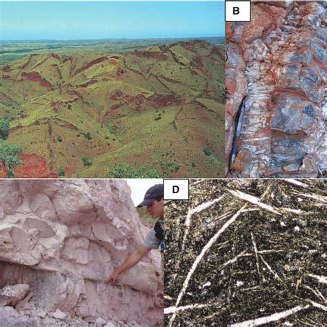 Geological Map Of The Dresser Formation Pilbara Craton Showing Bedded