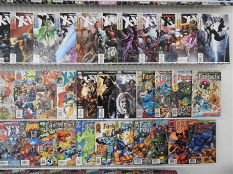 Huge Lot Comics W Uncanny X Men Fantastic Four Daredevil More