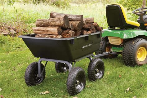 Buy Gorilla Carts Heavy Duty Poly Yard Dump Cart In Convertible