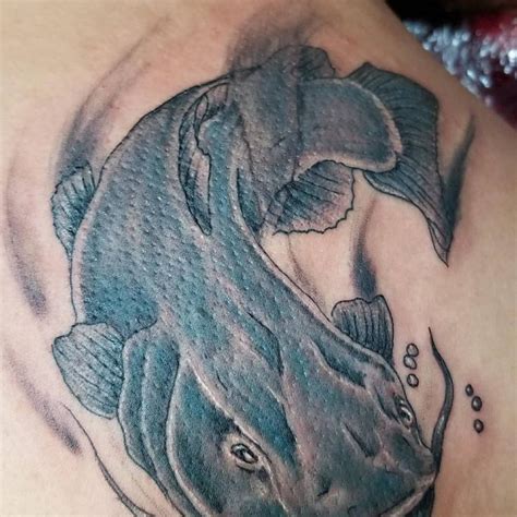 Catfish Tattoo, catfish tattoo ideas, flathead catfish tattoo, japanese ...