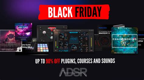 Adsr Sounds Black Friday Save Up To On Plugins Sounds Courses