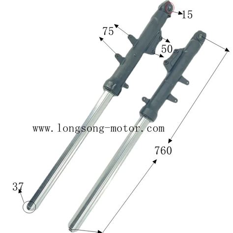 Kawasaki Ninja250 Motorcycle Shock Absorber Motorbike Front Fork