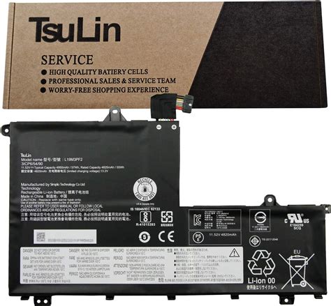 Amazon Tsulin L M Pf Laptop Battery Replacement For Thinkbook