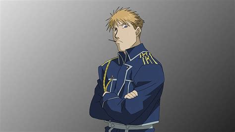 Fullmetal Alchemist Jean Havoc Anime Full Metal Alchemist Hd Art