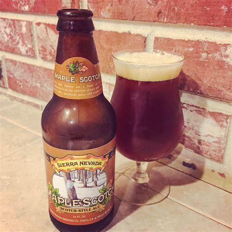 Maple Scotch Sierra Nevada Brewing Co Absolute Beer