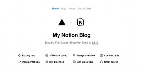 Notion Blog Codesandbox