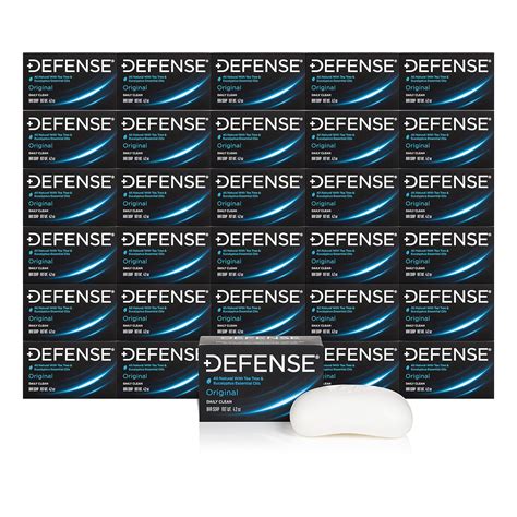 Defense Soap 4 Oz Bar 30 Pack 100 Natural Tea Tree