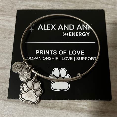 Alex And Ani Jewelry Alex And Ani Prints Of Love Bracelet Poshmark