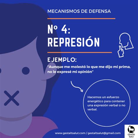 Mecanismos de defensa Qué son Ejemplos desplazamientos Gestalt