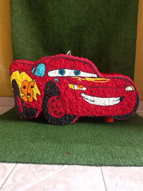 Piñata Rayo Mcqueen Diseños de piñatas Piñata Piñatas