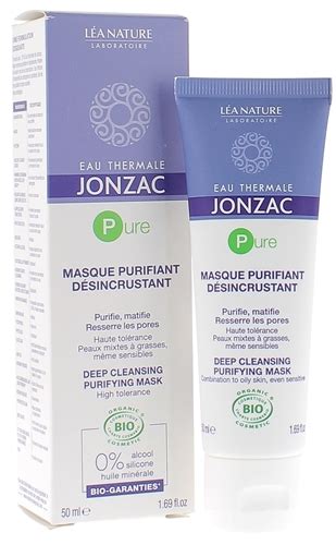 Eau Thermale Jonzac Masque Purifiant D Sincrustant Bio L A Nature