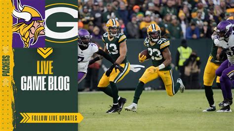 Live Blog Packers Vikings Week 17