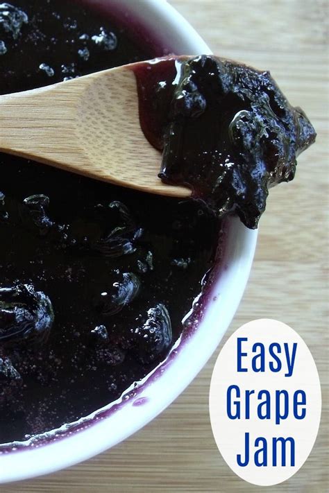 How To Make Grape Jam Recipe With Low And Full Sugar Options Artofit