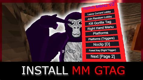 How To Install Mod Menus In Gorilla Tag YouTube