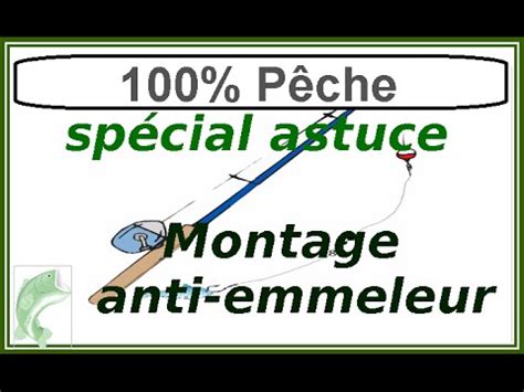 Montage anti emmeleur pêche de fond polyvalent YouTube