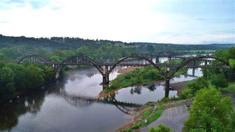 Amazing Aerial Photos Of Cotter Arkansas