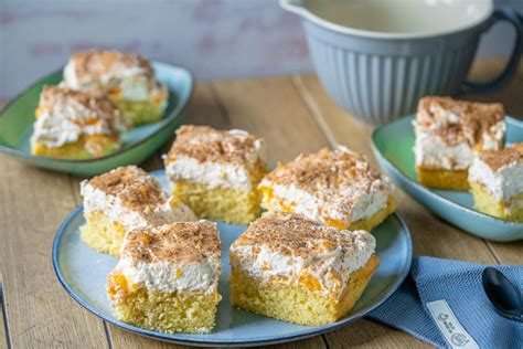 Fantakuchen Mit Mandarinen Schmandkuchen Vom Blech Einfach Malene