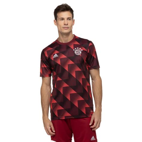 Camisa Pré Jogo Bayern 22 23 adidas Masculina Centauro