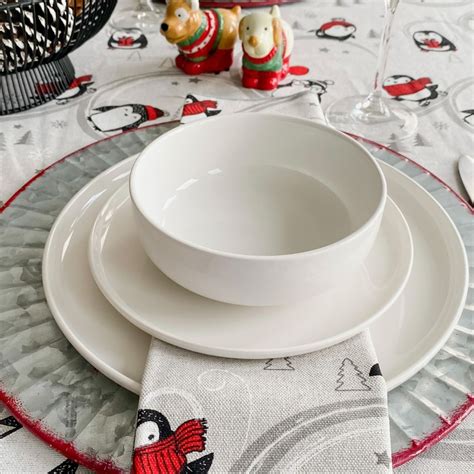 Urban 12 Piece Dinnerware Set By Brilliant Linen Chest