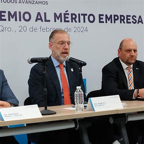 Anuncian El Lanzamiento Del Premio Al M Rito Empresarial