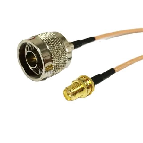 New Modem Extension Cable Rp Sma Female Jack To N Male Plug Connector Rg316 Coaxial Cable 15cm 6