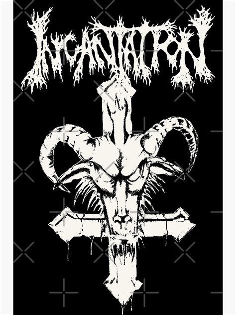 "Incantation" Poster for Sale by loudmetal | Redbubble