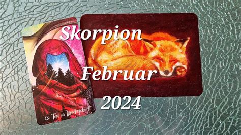 Skorpion Februar 2024 Legung für den Monat Tarot Orakel YouTube