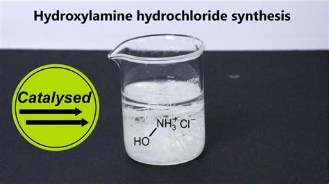 Synthesis Of Hydroxylamine HCl From Nitromethane YouTube