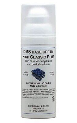 Dermaviduals DMS Basiscreme Basic Creme Cream High Classic Plus 50ml