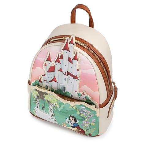 Disney Loungefly Mini Backpack Castle Series Snow White Castle Mini