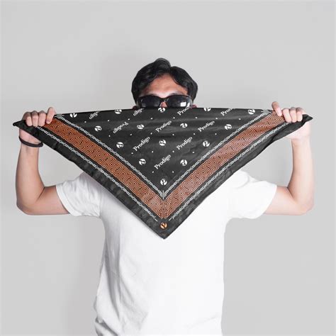 Jual Prodigo Slayer Bandana Ulos Motif 4 Paisley Scarf Syal Ikat