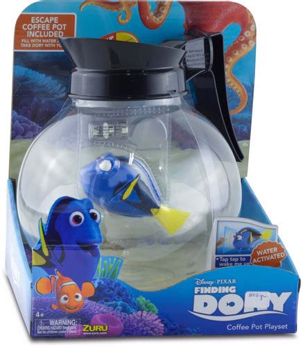 Robofish Robo Fish Dory Con Acuario Cafetera Pez Robot Mercado Libre